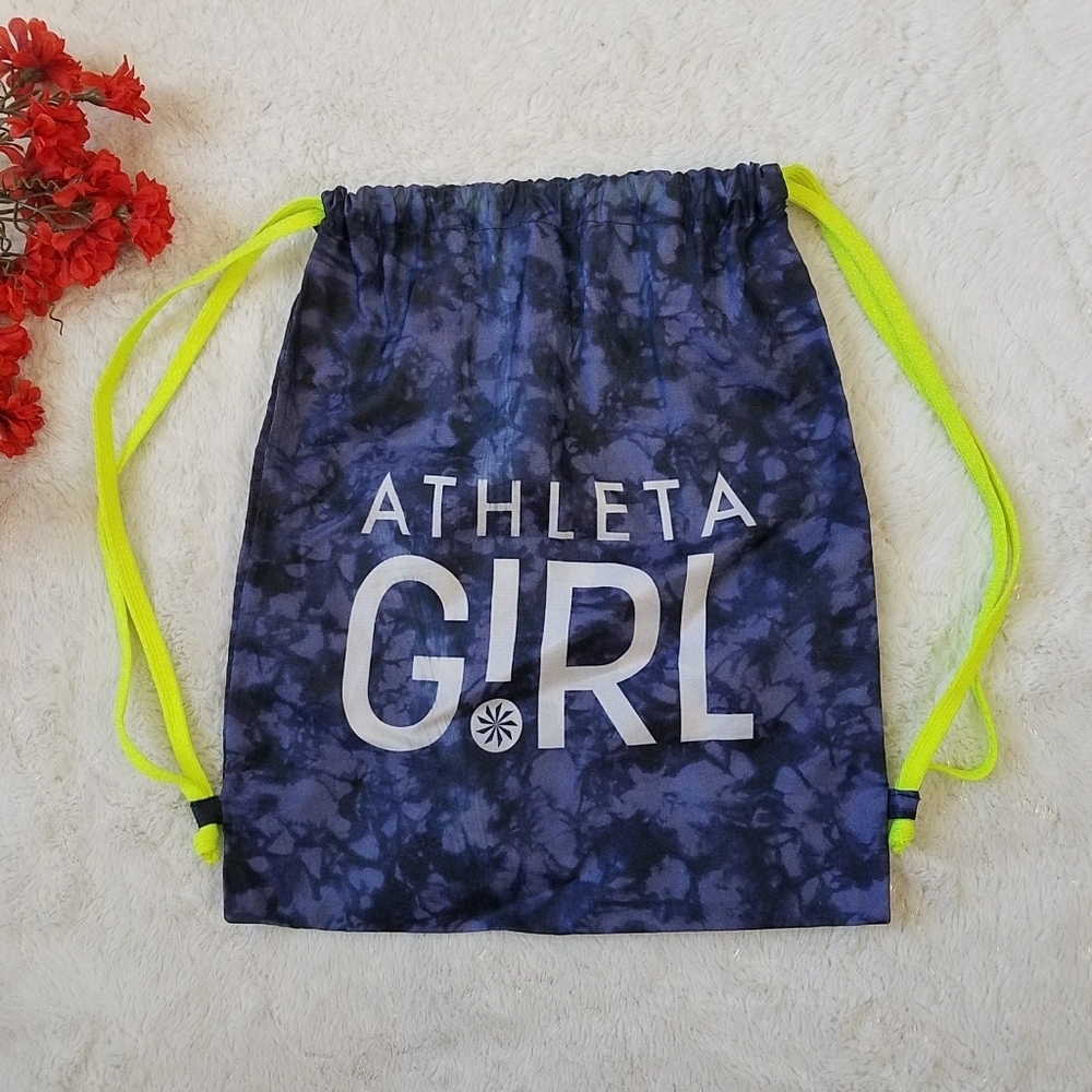 Athleta Girl Tie-Dye Drawstring Bag